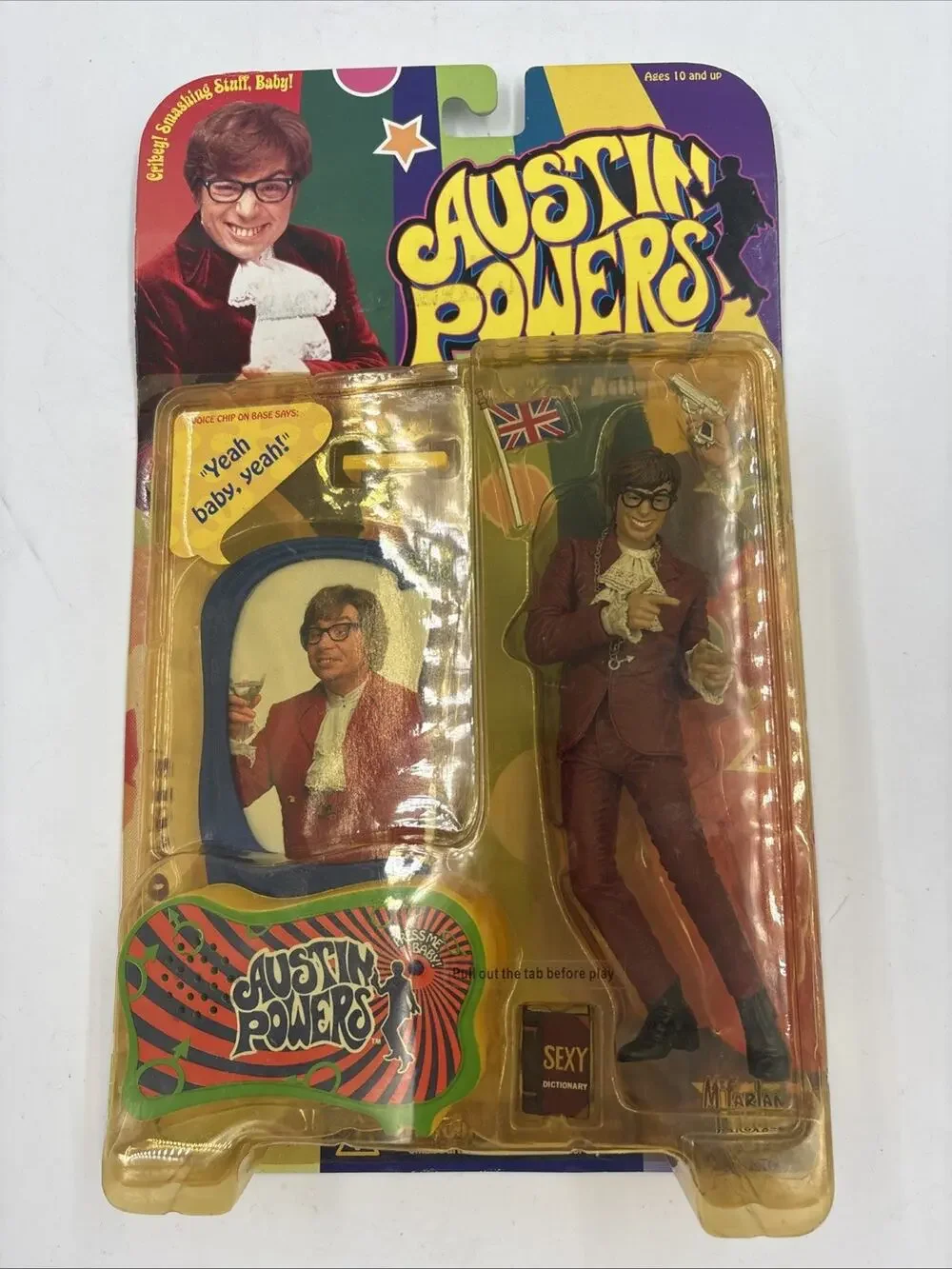 Austin Powers McFarlane Toys Vintage Action Figure 1999 New